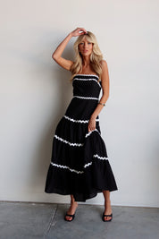 Corine Ric Rac Maxi Dress