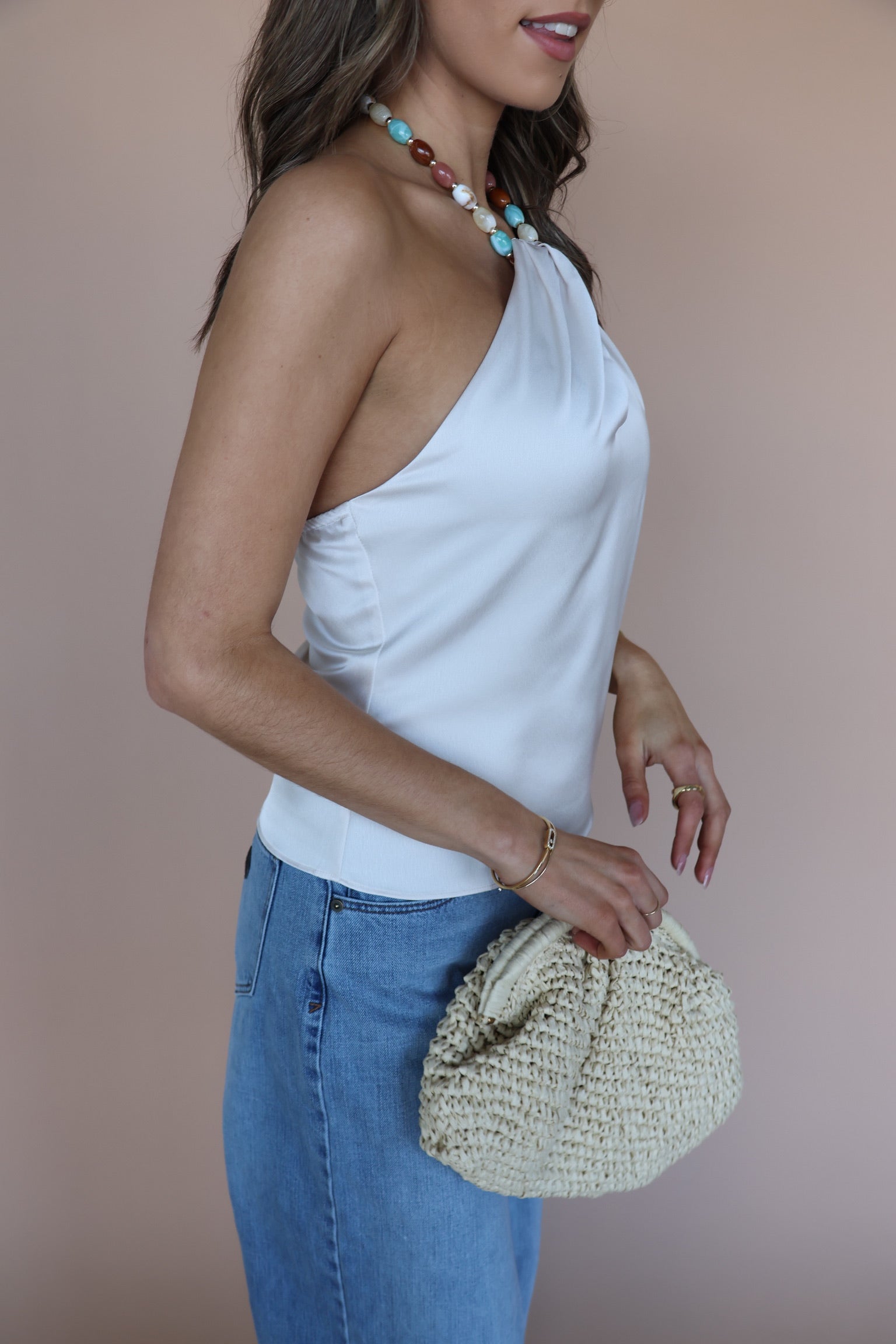 Aleah Embellished Halter Top