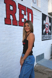 Nebraska Halter Top in Black