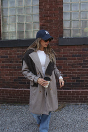 Ayla Herringbone Coat