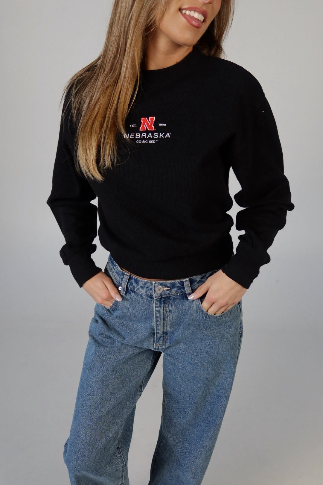 Nebraska Embroidered Thermal