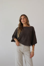 Malia One Shoulder Knit Top