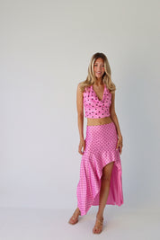 Melody Polka Dot Halter Top
