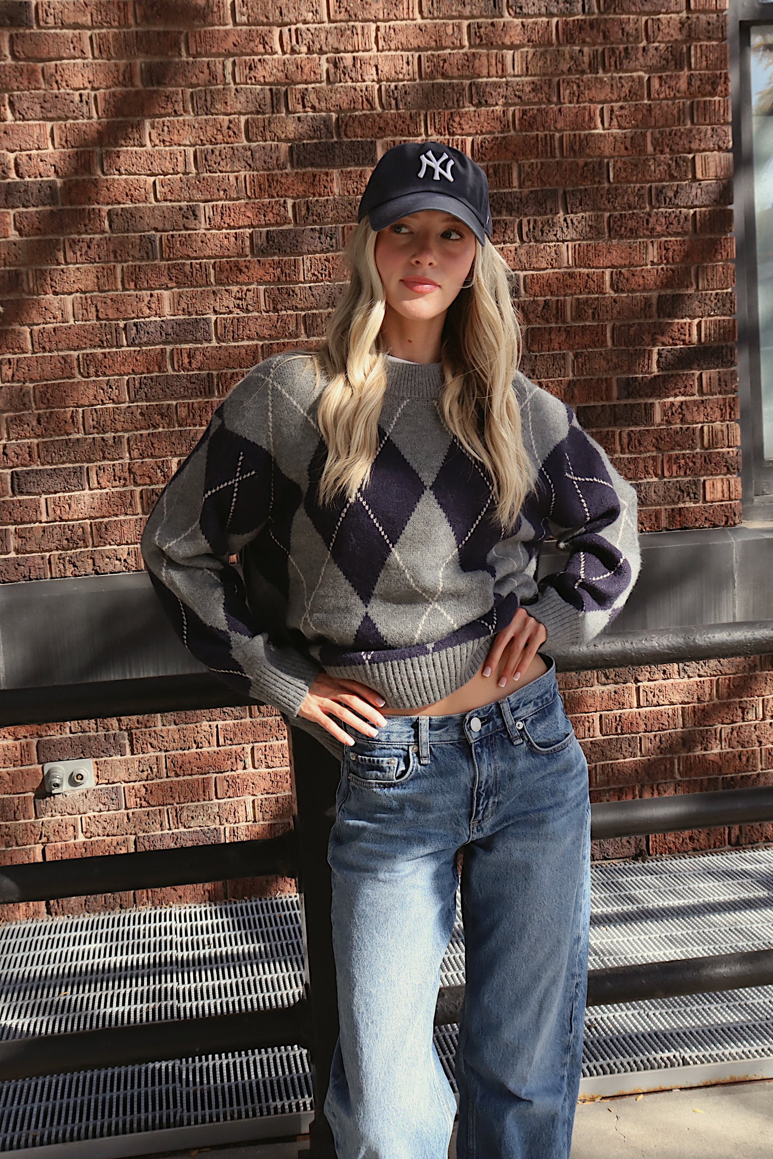 Rowan Argyle Sweater