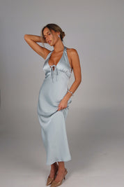 Kaytie Satin Maxi Dress