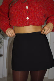 Eve Mini Skort In Black