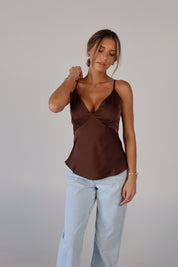 Silk Serenity V-Neck Tank