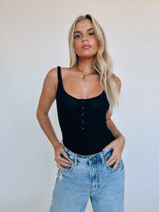 Hattie Henley Bodysuit In Black