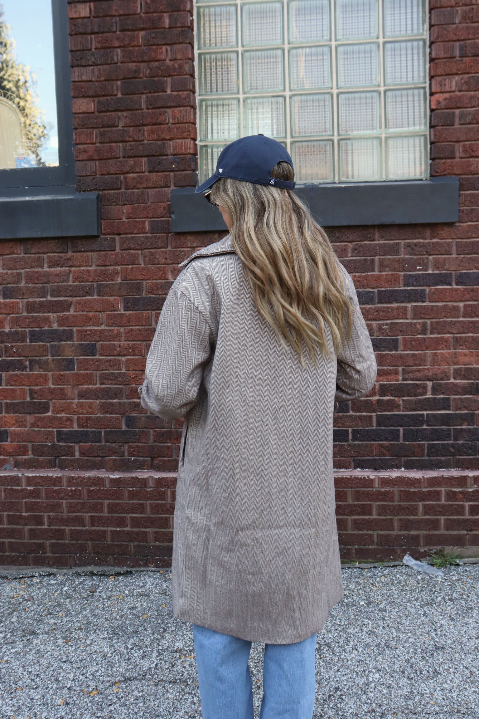 Ayla Herringbone Coat