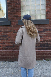 Ayla Herringbone Coat