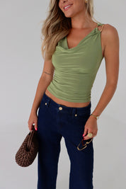 Lilah Cowl Neck Top