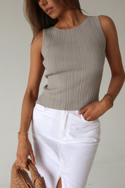 Klaire Ribbed Top