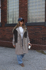 Ayla Herringbone Coat