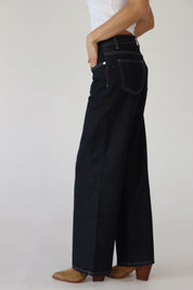 Alix Dark Wash Straight Leg Denim