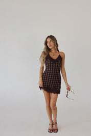 Monika Plaid Slip Dress
