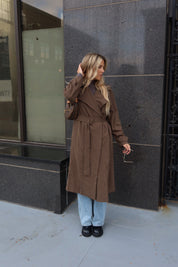 Urban Luxe Belted Trench