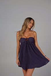 Nola Strapless Baby Doll Mini Dress