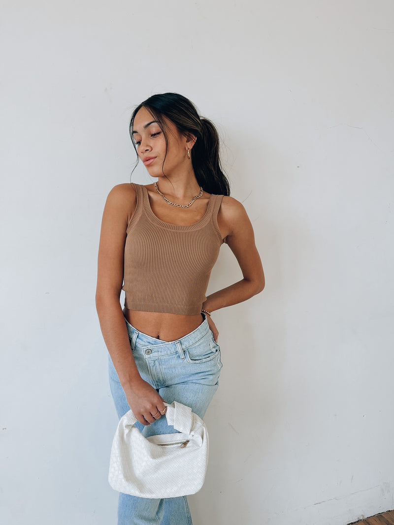 Milly Ribbed Seamless Tank
