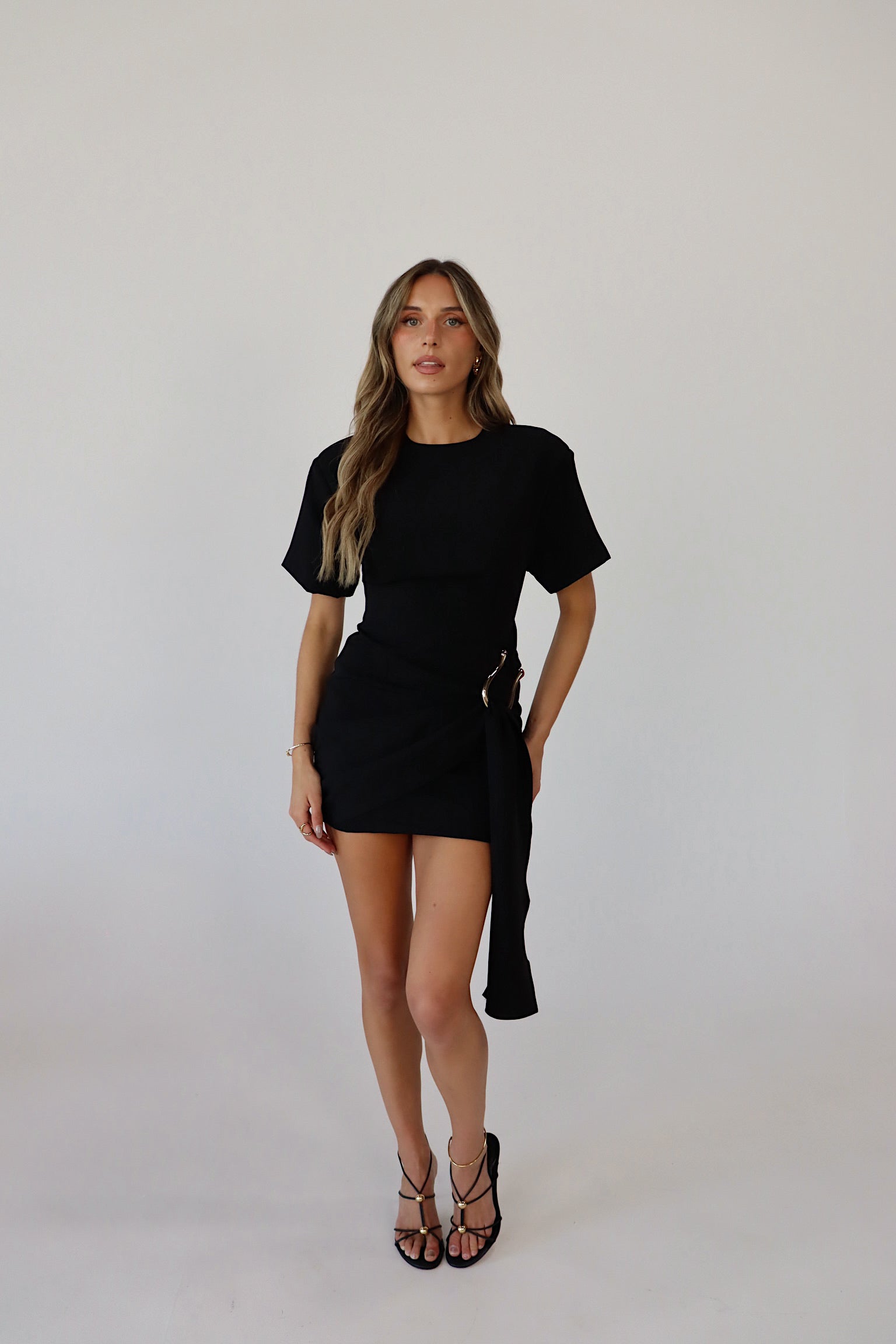 Vivianne Short Sleeve Mini Dress