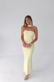 Luciana Strapless Maxi Dress
