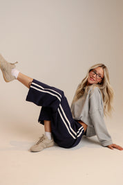 Blake Contrast Long Sleeve Top