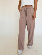 RESTOCKED: Adilyn Taupe Pant