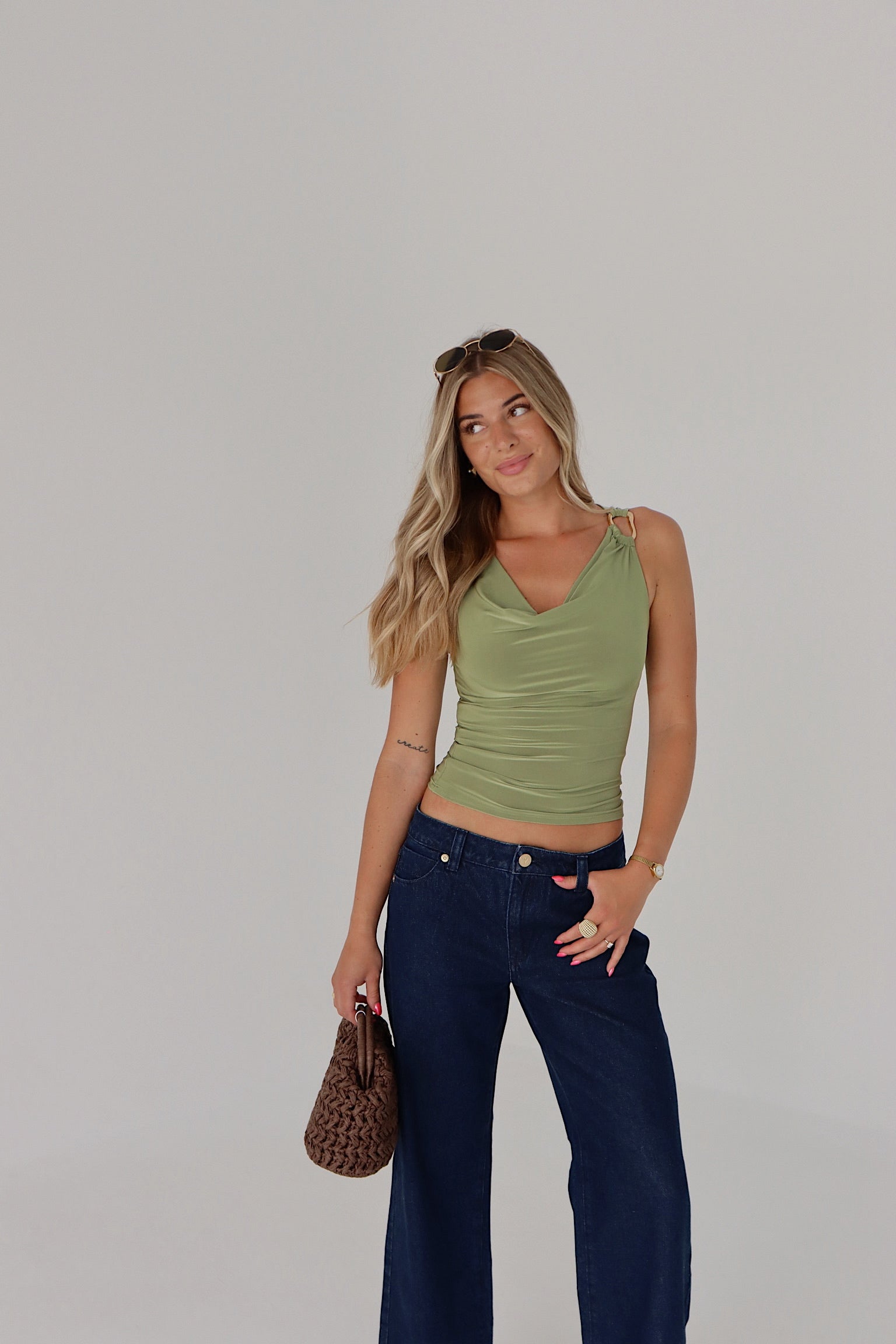 Lilah Cowl Neck Top
