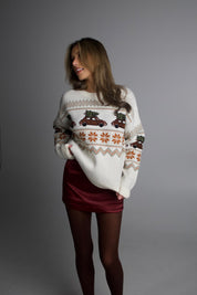 Frosted Pines Crewneck Sweater