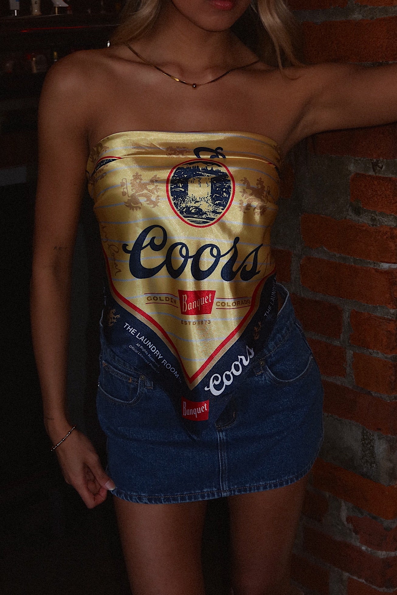 Cool-girl Coors Bandana Top