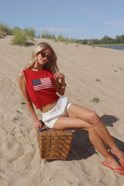 Liberty Flag Knit Tank