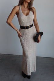 Lane Maxi Dress in Oat