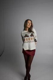 Frosted Pines Crewneck Sweater