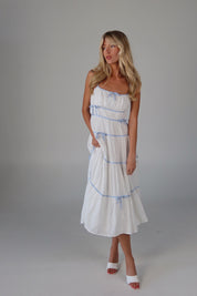 Leah Bow Midi Dress