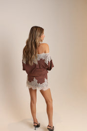Phoebe Lace Off The Shoulder Dress