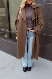 Urban Luxe Belted Trench