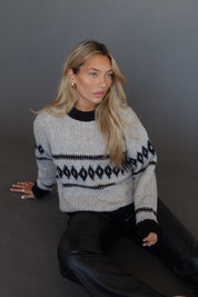 Maeva Cable Knit Sweater