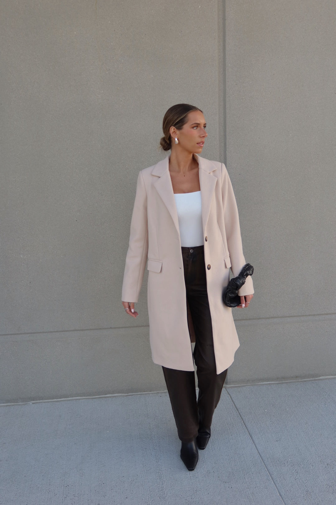 Danielle Beige Trench Coat