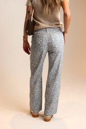 Frankee Straight Leg Printed Pant