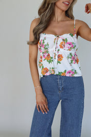 Monroe Floral Top