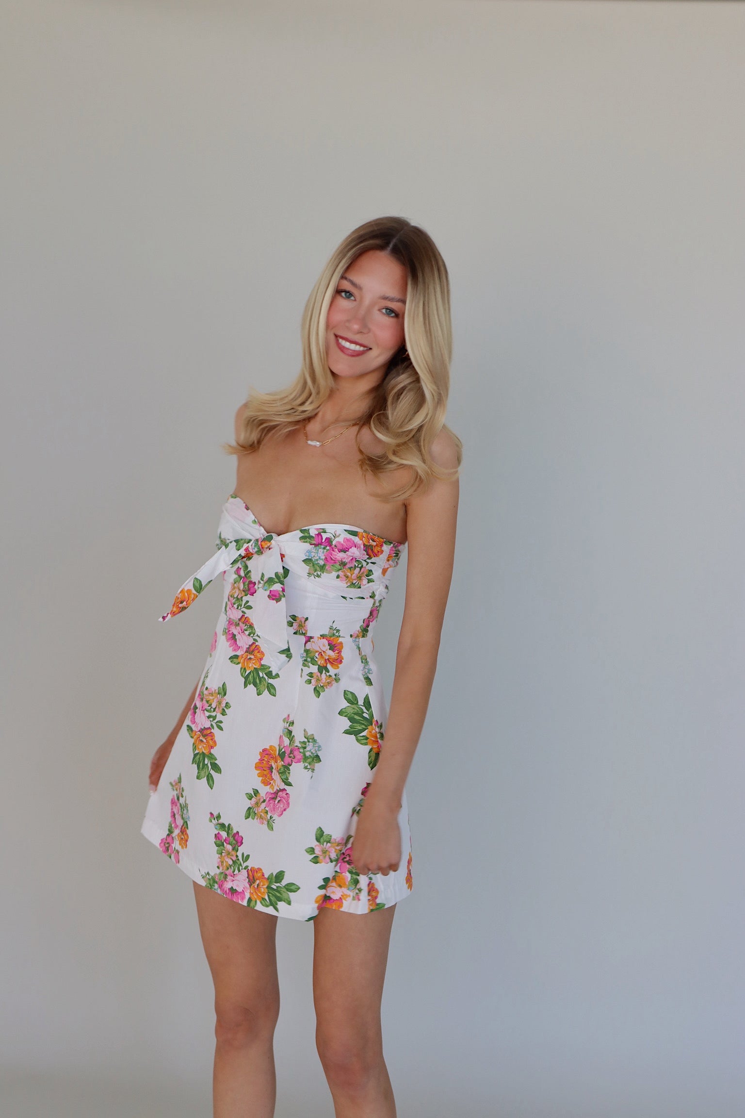 Monroe Floral Mini Dress