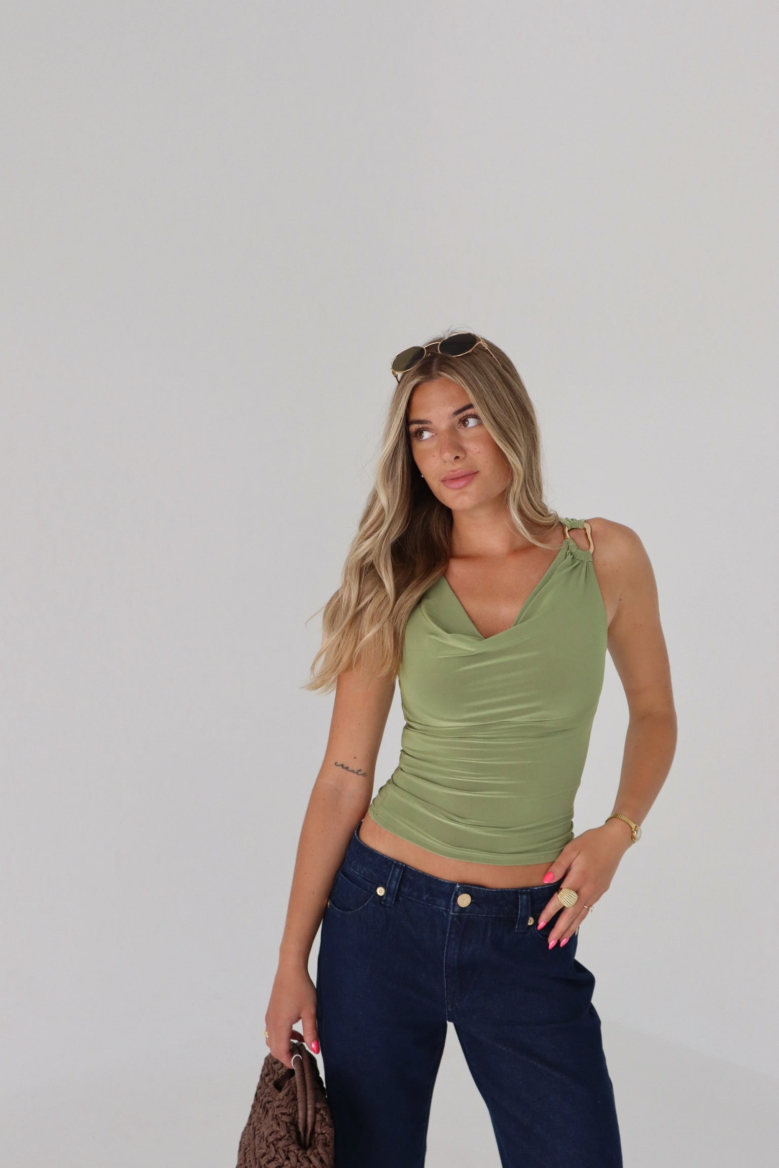 Lilah Cowl Neck Top