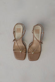 DOLCE VITA : Mylee Heel In Lt. Tan Leather