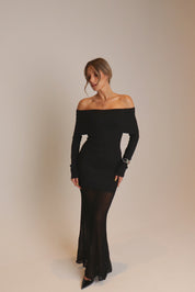 Isla Off The Shoulder Maxi Dress