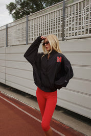 Nebraska Zip Up Windbreaker Jacket