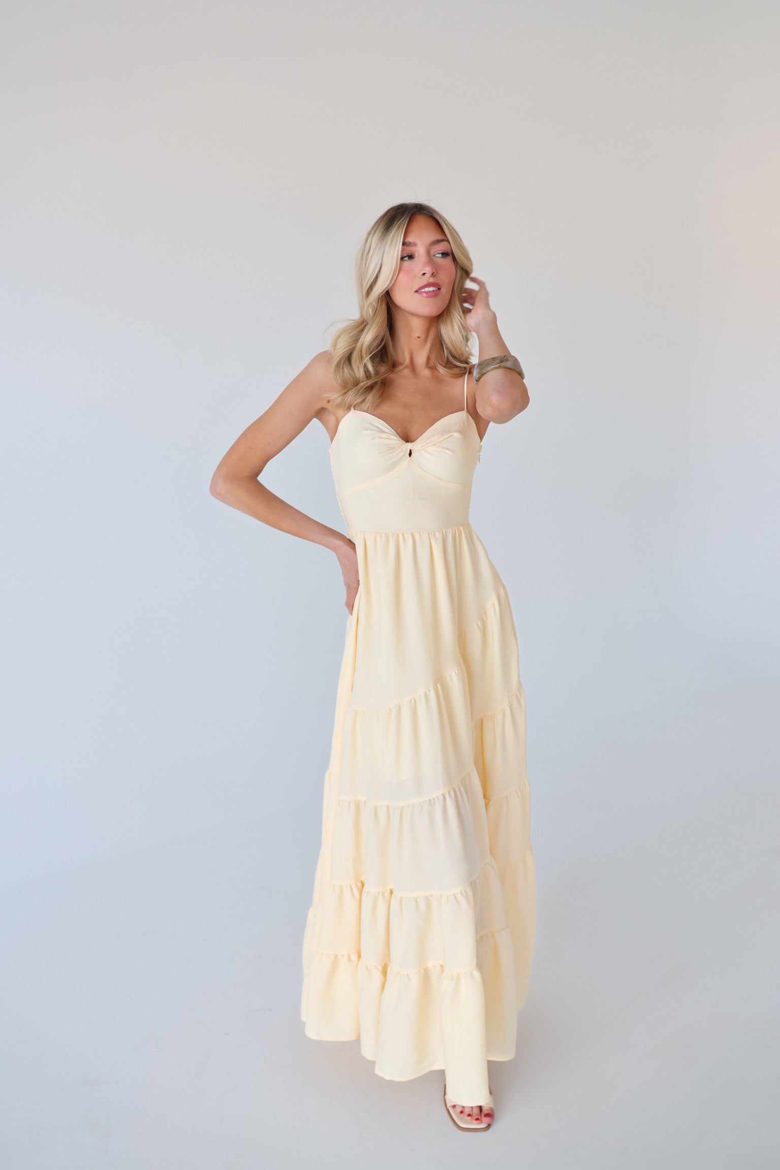 Billie Linen Maxi Dress