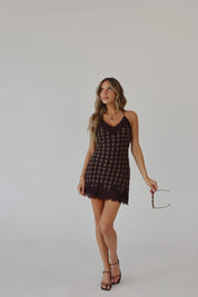 Monika Plaid Slip Dress