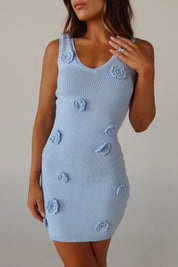 Frankie Floral Knit Mini Dress