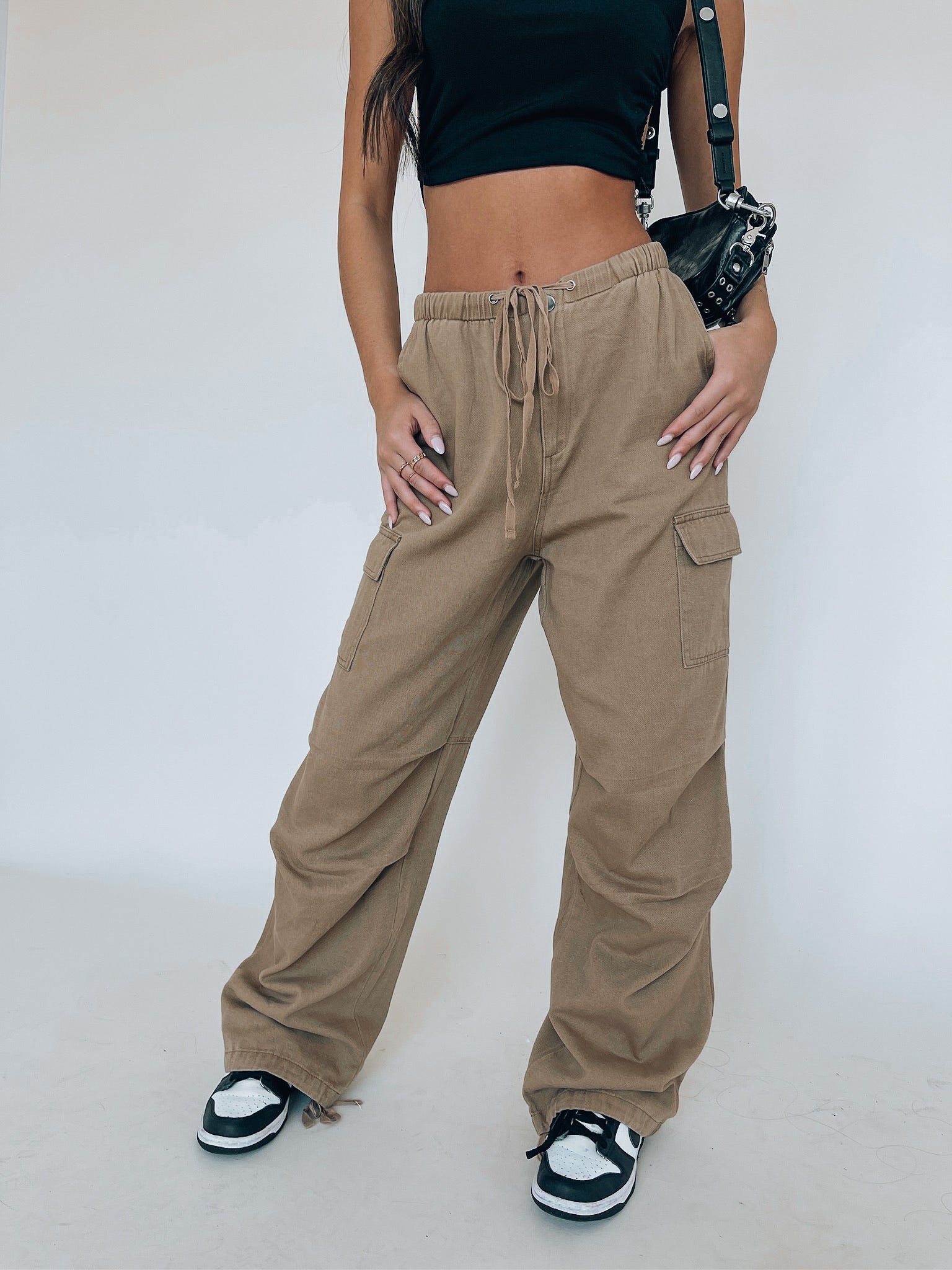 Sarah Sand Cargo Pants