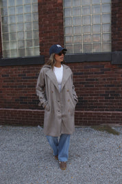 Ayla Herringbone Coat