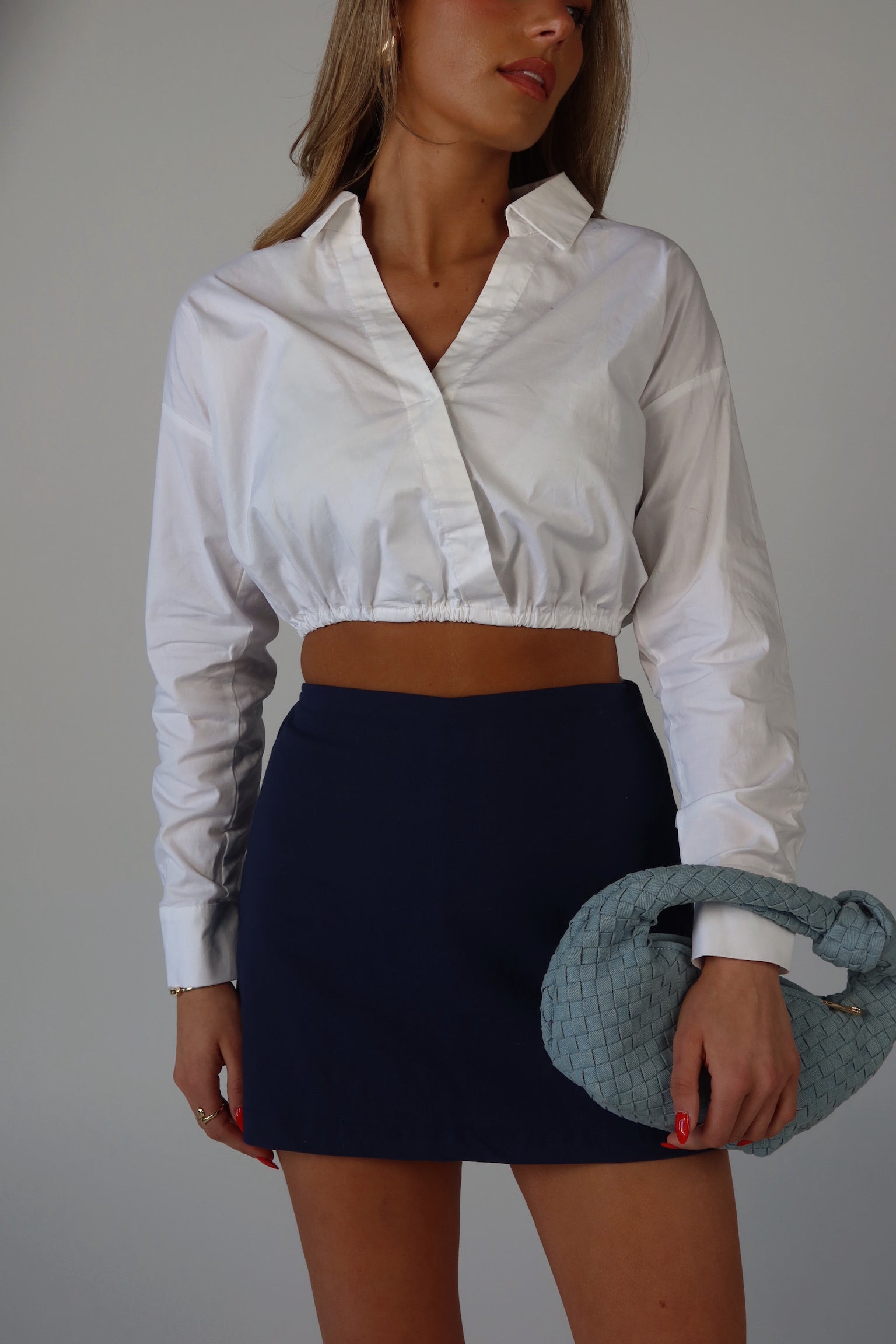 SALE :Zaria Collared Top